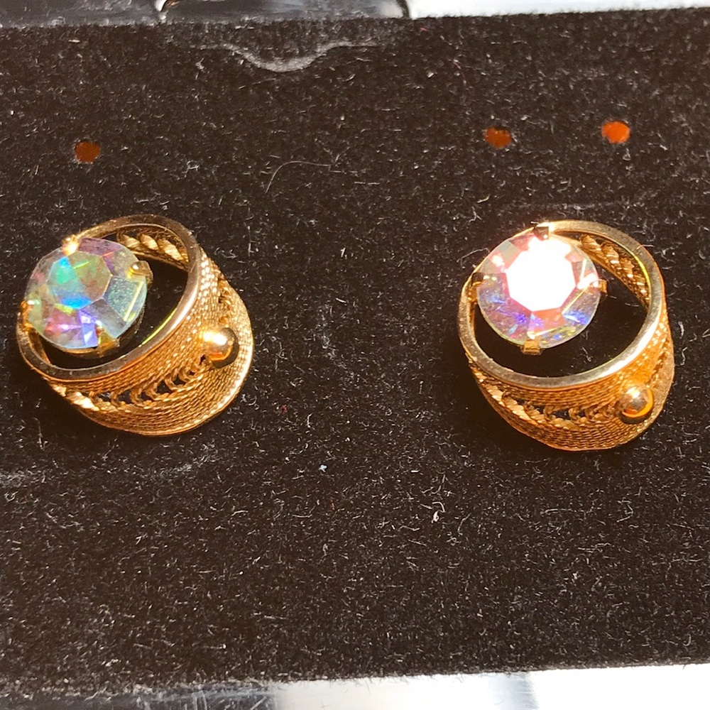 Vintage filigree earrings